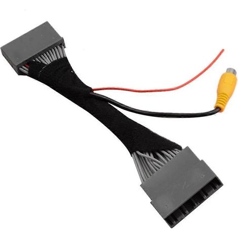 Rückfahrkamera-Kabeladapter für EXI 2012-2016, Rückspiegelkabel für Rückfahrkamera, universeller Rückfahrvideoanschluss, kompatibler Kabelbaum.