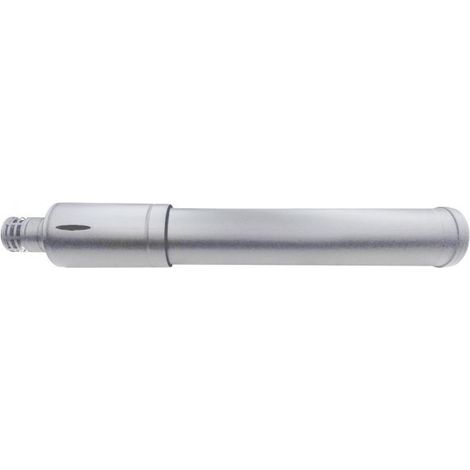 Canna fumaria tubo coassiale INOX terminale orizzontale 80/130 tubi stufa pellet scarico fumi aspirazione aria Made in Italy