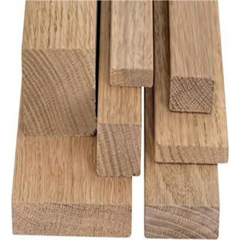 Listello legno massello di rovere grezzo mm 40 x varie misure x 1100