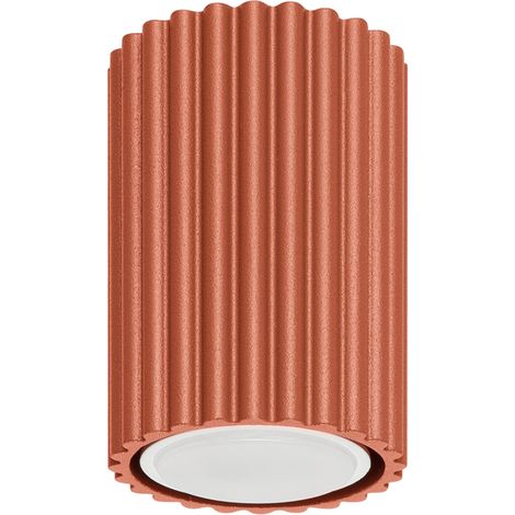 Spot encastré ambré 1 GU10 ocre rouge aluminium LUMILO 16.351.25 (1/5)