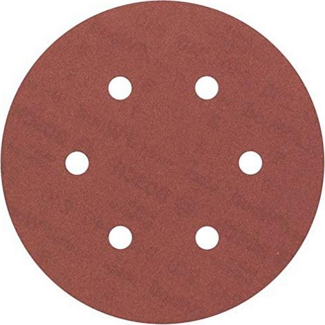 2608605722 - Fogli abrasivi C430, confezione da 5 pz. 150 mm, P240