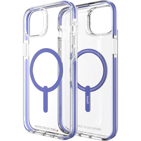 Funda protectora Gear4 Santa Cruz Snap compatible con MagSafe para iPhone 14 Plus (color bígaro)