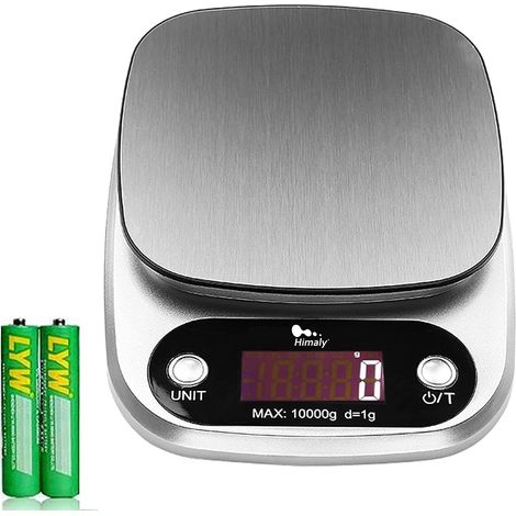 Balance cuisine numérique 10KG Affichage LCD électronique professionnel