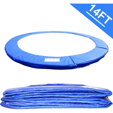 Trampoline Replacement Spring Cover Padding Safty Surround Pad 14FT Blue