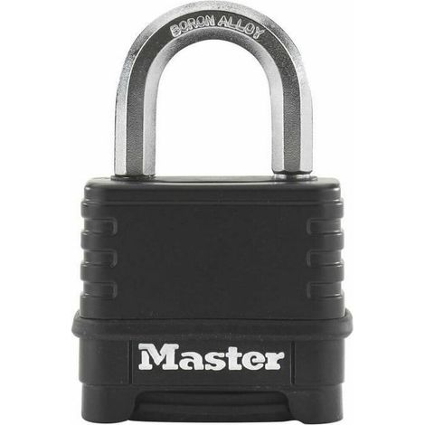Master Lock Cadenas a combinaison Excell Zinc 57 mm Noir M178EURD