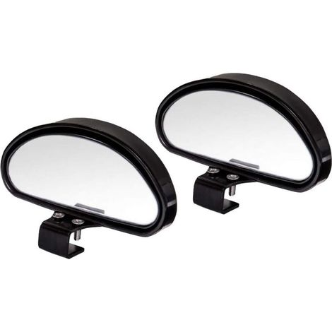 Blind Spot Rearview Mirror for All Cars - Adjustable Angle Convex Mirror (2 Pcs - A)