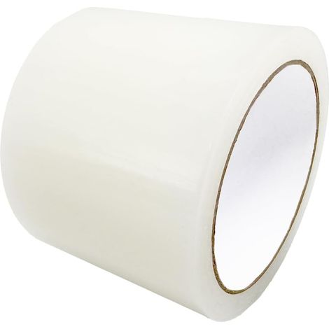Ruban de Réparation pour Serre Transparent – Adhésif d'Étanchéité Extra-Resistant, Imperméable et Anti-UV pour Films Plastiques, Bâches et Couvertures de Jardin, 8cm x 20m (1/5)