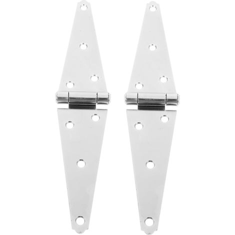 2 Pieces Outdoor Fences Hinges Pieces Doors Heavy Sheds Units Barn