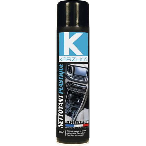 Nettoyant plastique intérieur satin sans silicone - aérosol 500ml - 62130