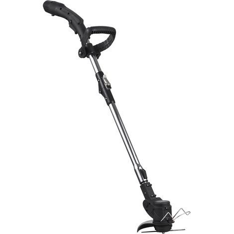 Tondeuse à gazon sans fil désherbeur 12V désherbeur léger hauteur réglable lame de coupe en métal pour jardin et jardin arbustes tonte gazon tonte (1/5)