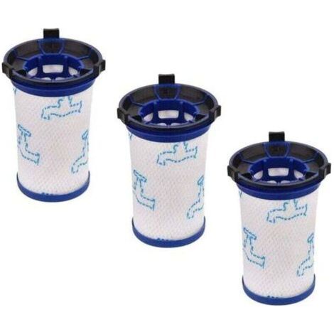 FlkwoH 3pcs Filtres de Rechange pour Rowenta Air Force 360 RH9051WO RH9057WO RH9059WO RH9081WO RH9086WO & Tefal Air Force 360 Aspirateur, Accessoires de Remplacement Alternative à ZR009001 (1/5)