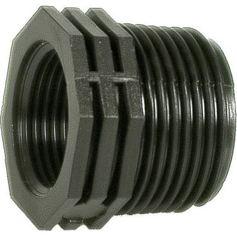 25 x RACCORDO POLIPROP RIDUZIONE MAS/FEM 3/4X1/2