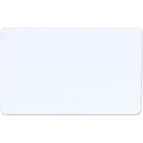 Walraven Iks-2000 plaque vierge 0200101 86x54mm, PVC, blanc