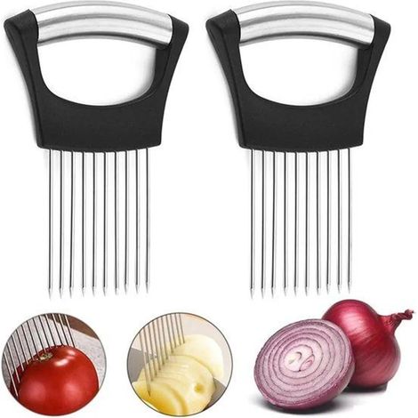 Küchenutensilien aus Edelstahl, Gemüseschneider, Kartoffel- und Zwiebelschneider