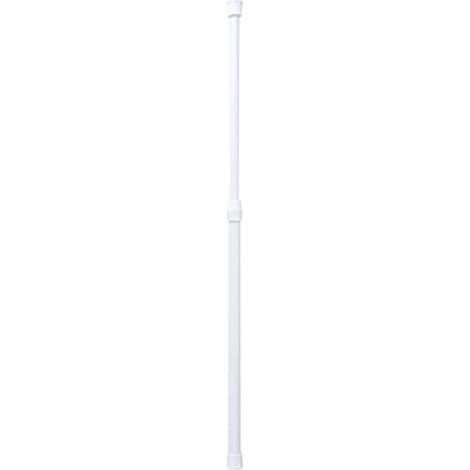 Barre de Tension Extensible pour Salle de Bains, 30-50 cm, Sans Perçage, Tringle à Rideau Ajustable pour Douche, Fenêtres et Cuisine
