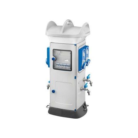QMC63B 4 PRISES 2P+T 16A IP55 BLANC GEWISS GW68851W
