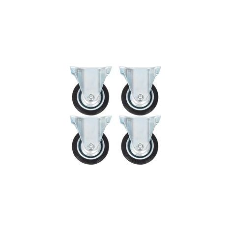 roulettes fixes, 75 mm - Crezuo (1/4)
