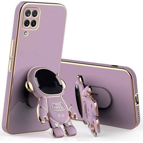 Étui astronaute violet pour Samsung Galaxy M33 (1/5)