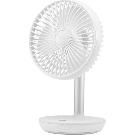 Mini ventilateur de bureau/de table ultra silencieux, 4 modes, batterie 4000 mAh, USB personnel (1/4)
