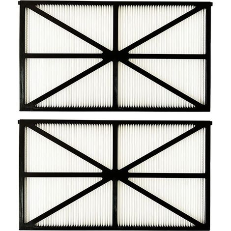 Lot de 4 Panneaux Filtres pour Robot Tiger Shark - RCX70101PAK2 - Noir (1/3)