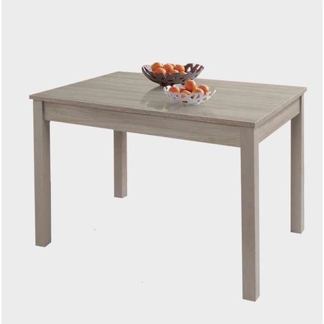 Tavolo pranzo allungabile Olmo in legno nobilitato cm 80x120-160 (1/3)