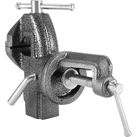 Hochleistungs-Flachbacken-Schraubstock mit Amboss, Tischklemme und professionellem Befestigungswerkzeug (70 mm) (1/4)