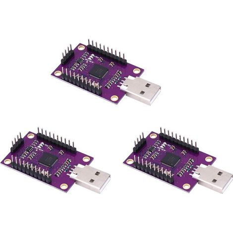 Compatible con 3 módulos multifunción de alta velocidad CJMCU FT232H, módulo USB a JTAG UART/FIFO SPI/I2C (1/5)