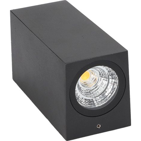Applique murale double sortie, 12 W, étanche, aluminium, deux prises, éclairage extérieur moderne, 85-265 V, lumière blanche (1/5)
