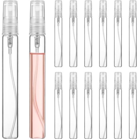 30 unidades de botellas de vidrio recargables con pulverizador de 10 ml (1/5)