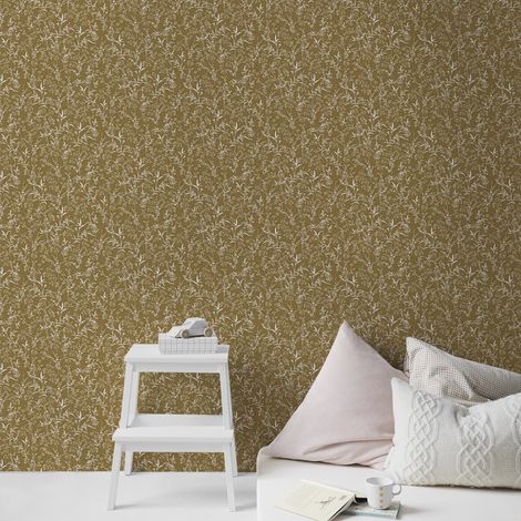 Papier peint intissé Nova Nature 1005 x 52cm Ocre