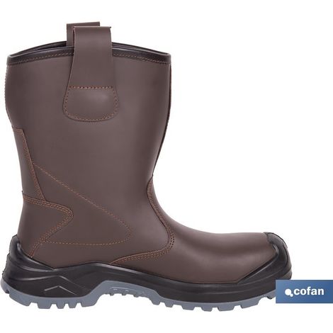 Botas de seguridad Megan Pro piel vacuno forro borreguito puntera composite (1/4)