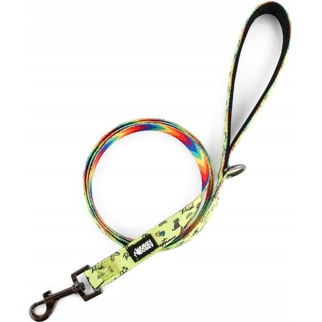 Hundeleine kurz 1,5m bunt urban Chihuahua Shih Tzu HUGGY DOGGY S (1/5)