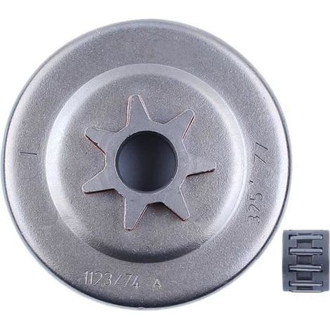 Kupplungstrommel (Satz) – Stihl MS250/MS230/MS210/MS170/MS180/017-025 – .325"-7T – 3/8" Teilung – Ersetzt 1123-640-2074 (1/5)