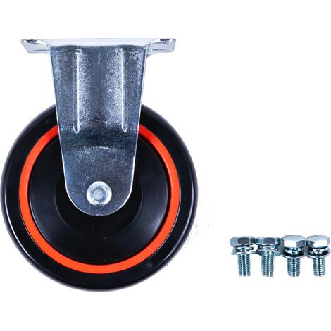 KS TOOLS Rueda fija incl. tornillos H=154 mm A=568 mm x F=398 mm - 826.0007-R010P