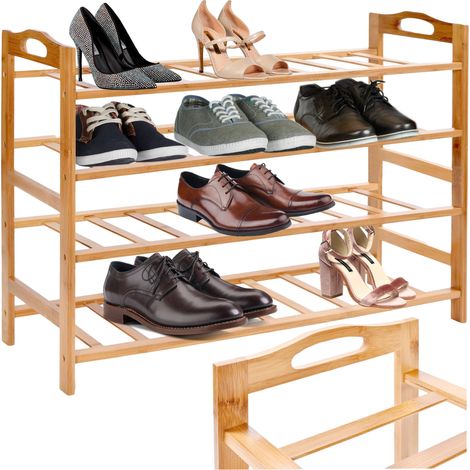 Neria Bambus-Schuhregal mit 4 Ebenen