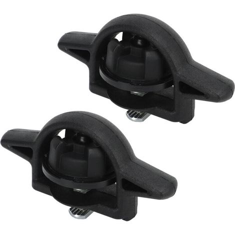 Set mit 2 robusten Zurrösen für das Ladeflächen-Schienensystem des Toyota Tacoma (2005–2021) – Crezuo (1/4)