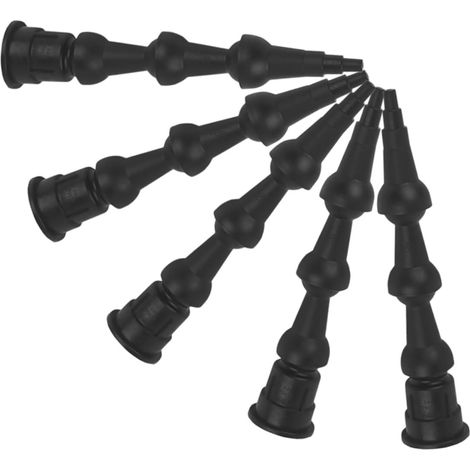 Ensemble de 5 embouts calfeutrage avec pointe rotative à 360°, en (1/5)