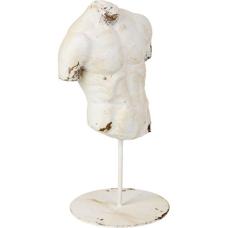 Figura decorativa busto 13x12x25.5h cm