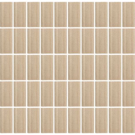 Tenon Domino, 50 Pièces Bouchon de Tenon Domino en Bois de Hêtre Artisanat Connecteur D'épissure de Meubles en Bois pour Matériaux de Construction (1/5)