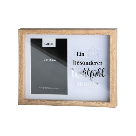 GILDE MDF Fotorahmen Wohlgefühl (1/3)