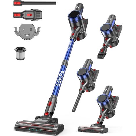 Aspirateur Balai sans Fil, 55 kPa 500W, 70 Min, Poils d'animaux (1/5)