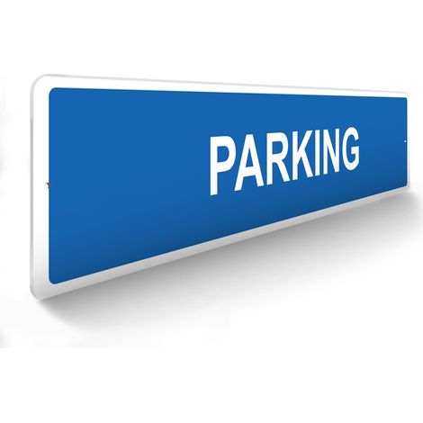 Panneau de signalisation pour parking · Parking -  48 x 10 cm (1/5)