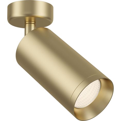 Plafoniera Ceiling & Wall in Alluminio Focus Opaco Oro (1/4)