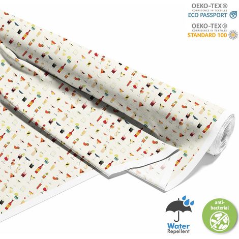 TESSUTI DECORATIVI PER ESTERNI OXFORD - Motivo Cocktail DX8626 (1/5)