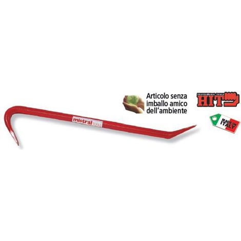 HIT PIEDE DI PORCO LEVA LEVERINO TIRA CHIODI PALANCO ACCIAIO LEVE CHIODO 60CM