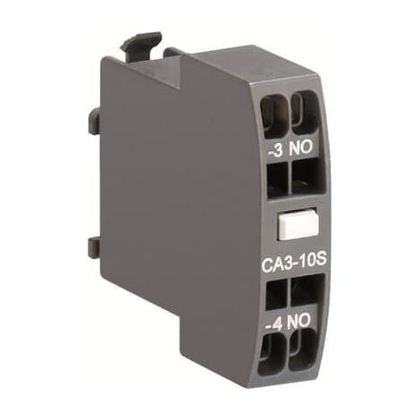 Contact auxilliaire frontal 1NO pour Conteurs As/Asl09 à 16-Res. 1SBN011019T1010 ABB 249402