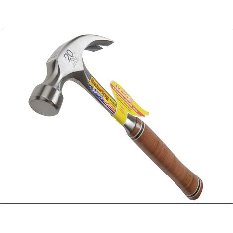 PROMO-E20C Curved Claw Hammer - Leather Grip 560g (20oz) ESTE20C (1/2)