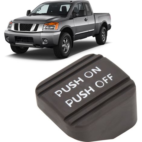 Pédale de frein de secours en caoutchouc pour Nissan Altima Maxima Rogue Quest - Modèle 46531‑CK000
