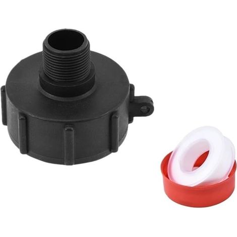 Connecteur Citerne Eau Pluie 3/4" Joint Inclus(3) Angle 90°, filetage 3/4", joint inclus, installation rapide, outils spéciaux (1/5)