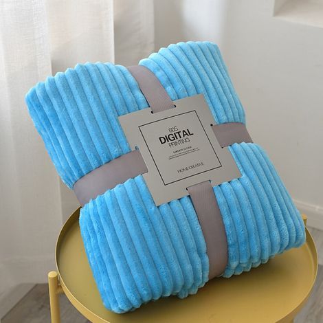 Plaid Miayilima, idéal pour les canapés et les lits - doux, moelleux, léger et confortable. (1/2)